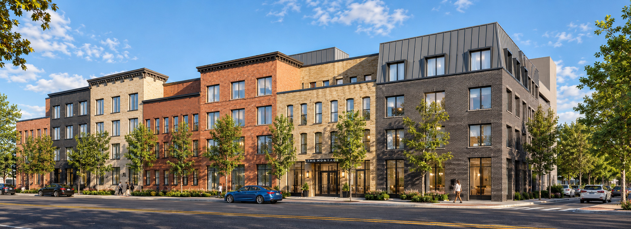 Exterior of The Montage in Mineola